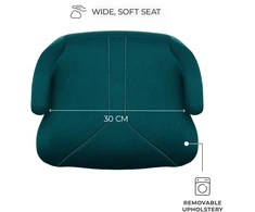 KINDERKRAFT automobilinė kėdutė I-BOOST 2, i-Size, žalia, KCIBOO02GRE0000
