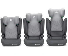KINDERKRAFT automobilinė kėdutė I-SPARK 2 PLUS I-SIZE, 100-150 cm., Pilkas, KCISPA02GRYPL00