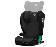 KINDERKRAFT automobilinė kėdutė JUNIOR FIX 2 I-SIZE, grafito juodos spalvos, KCJUFI20BLK0000