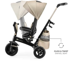Kinderkraft KINDERCRAFT triratukas EASYTWIST, smėlinis, KREASY00BEG0000