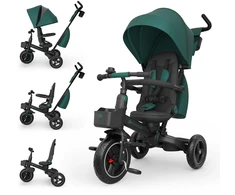 Kinderkraft KINDERCRAFT triratukas SPINSTEP 2 Plus, žalias, KRSPST02GREPL00