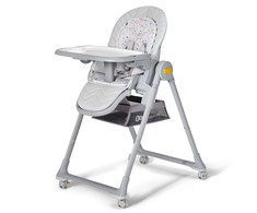 KINDERKRAFT maitinimo kėdutė/gultukas LASTREE, pilka