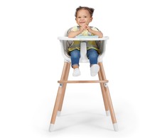 Kinderkraft maitinimo kėdutė Sienna, pilka