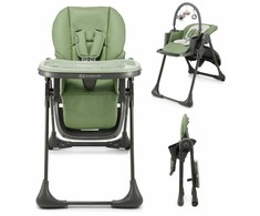 KINDERKRAFT universali maitinimo kėdutė 2in1 TUMMIE, žalias, KHTUMM00GRE0000