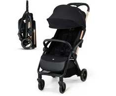 Vežimėlis KINDERKRAFT APINO raven black, KSAPIN00BLK0000