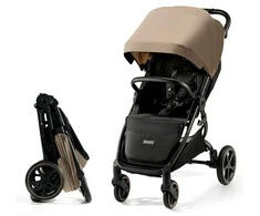 Vėžimėlis KINDERKRAFT MITZY LINEN BEIGE, KSMITZ00BEG0000