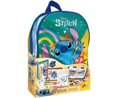 Lisciani STITCH spalvinimo ir piešimo rinkinys kuprinėje, 110674
