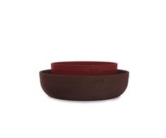 LOVI dubenėliai TAMARILLO, 6m+, 2 vnt., bordo spalva, 21/531_red