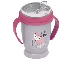 LOVI neišsipilantis puodelis INDIAN SUMMER JUNIOR, 12 mėn+, 250 ml, 35/346girl