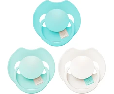 LOVI silikoniniai dinaminiai čiulptukai Prime, Aqua Žalias, 6–18 mėn., 3 vnt., 34/452