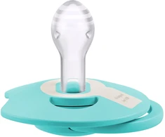 LOVI silikoniniai dinaminiai čiulptukai Prime, Aqua Žalias, 6–18 mėn., 3 vnt., 34/452