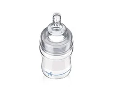 LOVI stiklinis buteliukas DIAMOND GLASS Baby Shower boy, 150 ml, 74/104boy