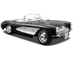 MAISTO DIE CAST automodelis 1:24 1957 Chevrolet corvette, 31275
