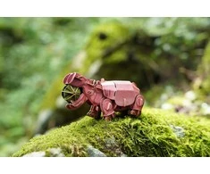 MAKEBUG 3D popierinė delionė Begemotas, MB-D-0019