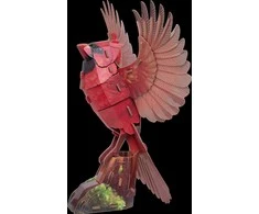 MAKEBUG 3D popierinė delionė Kardinolas, MB-D-0055
