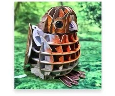 MAKEBUG 3D popierinė delionė Paprastoji liepsnelė, MB-D-0025