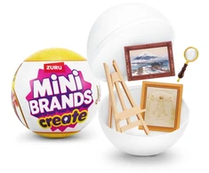 MINIBRANDS SURPRISE mini figūrėlės kapsulėje Menas, 1 serija, asort., 77771GQ1
