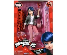 MIRACULOUS lėlė su aksesuarais SUPER SECRET MARINETTE W/ LADYBUG OUTFIT, 50355