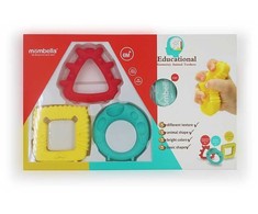 MOMBELLA kramtukas GEOMETRY ANIMALS, 6 mėn+, P8072