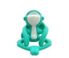 MOMBELLA kramtukas MONKEY, mėlyna, 3 mėn+, P8081-1
