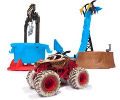MONSTER JAM transporto priemonių plovykla Truck Wash Playset, 6072014