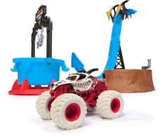 MONSTER JAM transporto priemonių plovykla Truck Wash Playset, 6072014