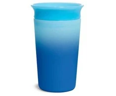 MUNCHKIN gertuvė su spalvų keitimo efektu MIRACLE, mėlynas, 266 ml, 12m+, 90109