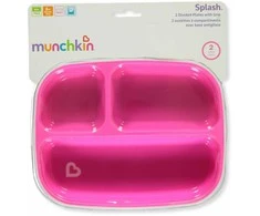 MUNCHKIN lėkštės su skyriais 2vnt. 6m+ Splash 91521