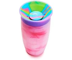 MUNCHKIN neišsiliejanti gertuvė, Miracle Tie Dye, Mixed Case, Tropical, 12 mėn.+, 296 ml, assort., 90316