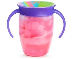 MUNCHKIN neišsiliejanti gertuvė, Miracle Tie Dye, Mixed Case, Tropical, 6 mėn.+, 207 ml, assort., 90317