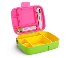 MUNCHKIN priešpiečių dėžutė Bento, 18mėn+, geltona, 1253101