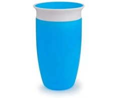 MUNCHKIN puodelis, Miracle 360, mėlynos spalvos, 12mėn+, 296ml, 01102802