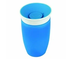 MUNCHKIN puodelis, Miracle 360, mėlynos spalvos, 12mėn+, 296ml, 01102802