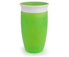MUNCHKIN puodelis, Miracle 360, žalios spalvos, 12mėn+, 296ml, 01244502
