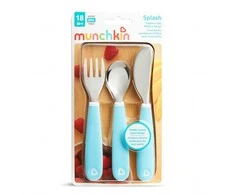 MUNCHKIN valgymo įrankių rinkinys, Splash, mėlynas, 3 vnt, 9025301