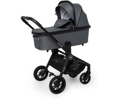 Muuvo universalus vežimėlis Quick 2in1 Quick Carbon Graphite, pilkos spalvos