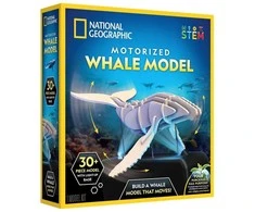 NATIONAL GEOGRAPHIC interaktyvi 3D dėlionė Motorized Whale Model, RTMPZWHALE