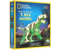 NATIONAL GEOGRAPHIC interaktyvi 3D dėlionė Motorized T. Rex Model, RTMPZTREX