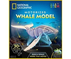 NATIONAL GEOGRAPHIC interaktyvi 3D dėlionė Motorized Whale Model, RTMPZWHALE