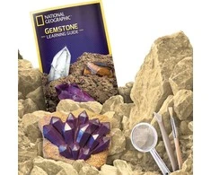 Bandai NATIONAL GEOGRAPHIC rinkinys Gemstone Dig Kit, NGGEM