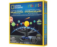 NATIONAL GEOGRAPHIC rinkinys Glow in the Dark Solar System, CRSOLARSYS6L