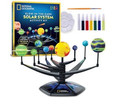 NATIONAL GEOGRAPHIC rinkinys Glow in the Dark Solar System, CRSOLARSYS6L