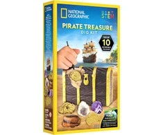 NATIONAL GEOGRAPHIC rinkinys Pirate Treasure Dig Kit, RTCHESTDIG