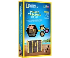NATIONAL GEOGRAPHIC rinkinys Pirate Treasure Dig Kit, RTCHESTDIG