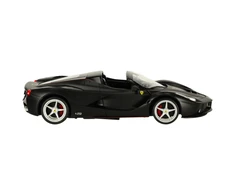 Nuotoliniu būdu valdomas 1:14 automodelis RASTAR R/C Ferrari LaFerrari Aperta, juodas