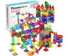 PICASSO TILES Magnetinis konstruktorius Marble Run 100 det., PTG100