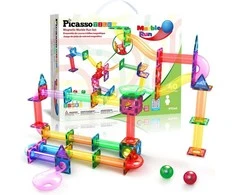 PICASSO TILES Magnetinis konstruktorius Marble Run 40 det., PTG40