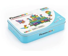 PICASSO TILES Magnetinis konstruktorius Construction set with Pieštukas box 100 det., PN04