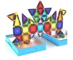 PICASSO TILES Magnetinis konstruktorius Construction set with Pieštukas box 50 det., PN020