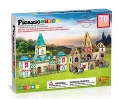 PICASSO TILES Magnetinis konstruktorius Medieval Age set, PTQ01